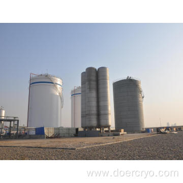 Cryo Liquid Oxygen Nitrogen Storage Tanks